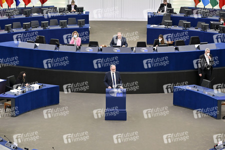 Plenartagung zu extremen Wetterphänomenen im EU-Parlament in Straßburg