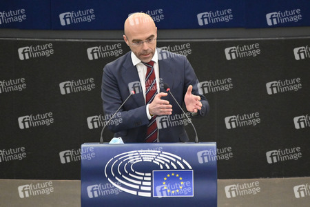 Plenartagung zu extremen Wetterphänomenen im EU-Parlament in Straßburg