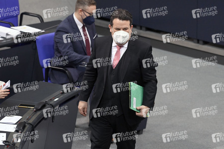 18. Sitzung des Deutschen Bundestages in Berlin