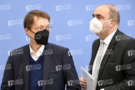 Pressekonferenz zur aktuellen Corona-Lage in Berlin
