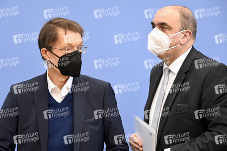 Pressekonferenz zur aktuellen Corona-Lage in Berlin