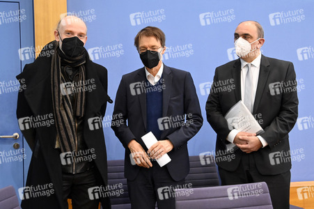 Pressekonferenz zur aktuellen Corona-Lage in Berlin