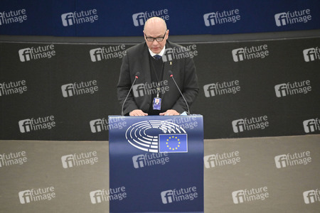 Plenartagung zur Todestrafe im Iran im EU-Parlament in Straßburg