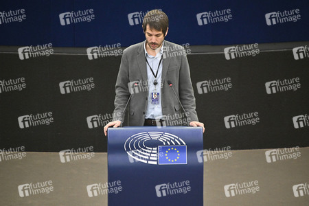 Plenartagung zur Todestrafe im Iran im EU-Parlament in Straßburg