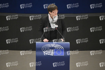 Plenartagung zur Todestrafe im Iran im EU-Parlament in Straßburg