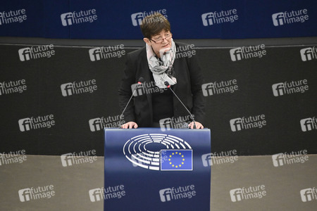 Plenartagung zur Todestrafe im Iran im EU-Parlament in Straßburg