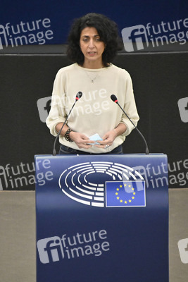 Plenartagung zur Todestrafe im Iran im EU-Parlament in Straßburg