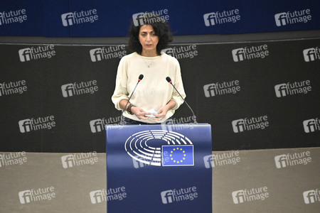 Plenartagung zur Todestrafe im Iran im EU-Parlament in Straßburg