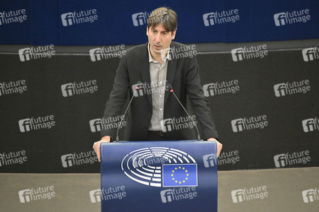 Plenartagung zur Todestrafe im Iran im EU-Parlament in Straßburg