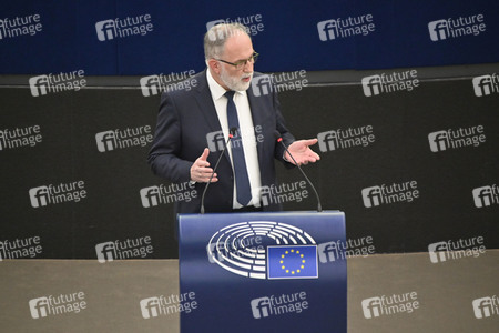 Plenartagung zur Todestrafe im Iran im EU-Parlament in Straßburg