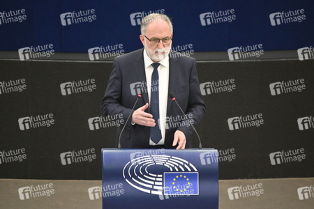 Plenartagung zur Todestrafe im Iran im EU-Parlament in Straßburg