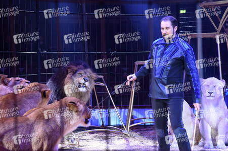 Vorpremiere vom Circus Krone Winterprogramm 'New Memories' in München