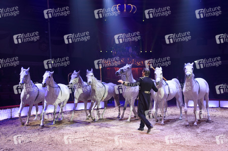 Vorpremiere vom Circus Krone Winterprogramm 'New Memories' in München