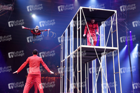 Vorpremiere vom Circus Krone Winterprogramm 'New Memories' in München