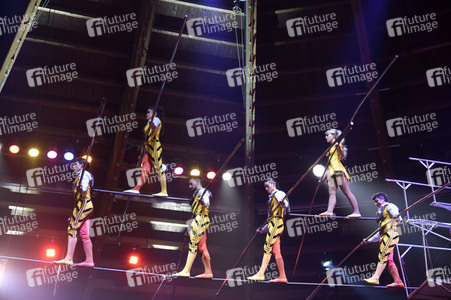 Vorpremiere vom Circus Krone Winterprogramm 'New Memories' in München
