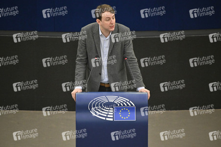 Plenartagung über Verletzungen der Menschenrechte im EU-Parlament in Straßburg