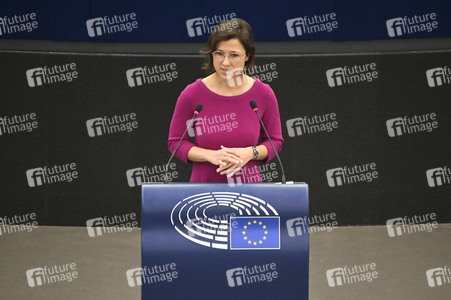 Plenartagung über Verletzungen der Menschenrechte im EU-Parlament in Straßburg