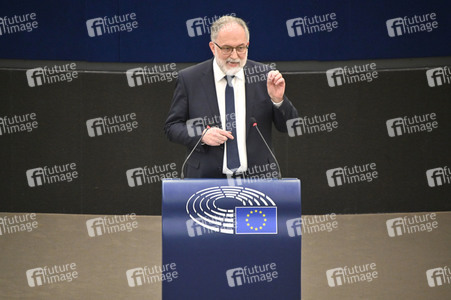 Plenartagung über Verletzungen der Menschenrechte im EU-Parlament in Straßburg