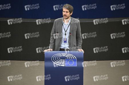 Plenartagung über Verletzungen der Menschenrechte im EU-Parlament in Straßburg