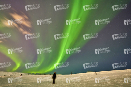 Nordlicht in der Region Tromsø