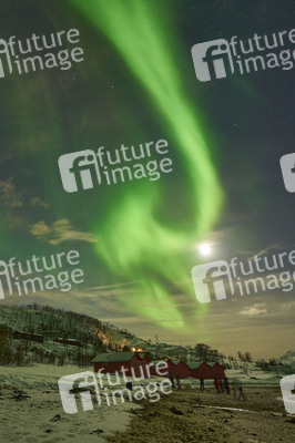 Nordlicht in der Region Tromsø