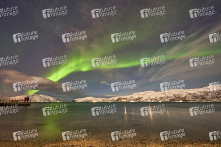 Nordlicht in der Region Tromsø