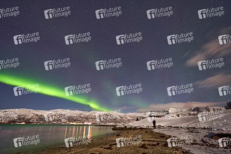 Nordlicht in der Region Tromsø