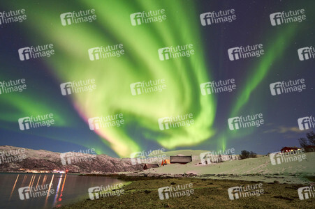 Nordlicht in der Region Tromsø