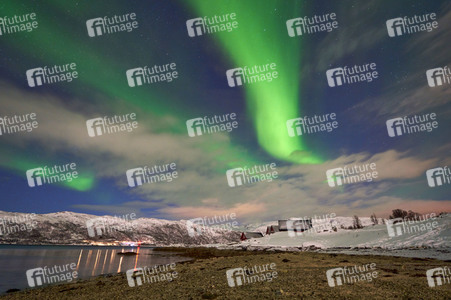 Nordlicht in der Region Tromsø