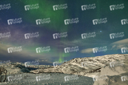 Nordlicht in der Region Tromsø