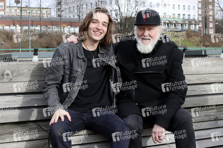 Pressetermin mit Eros Atomus und Joachim Witt in Hamburg