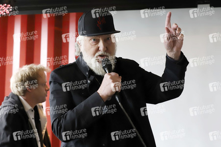 Pressetermin mit Eros Atomus und Joachim Witt in Hamburg