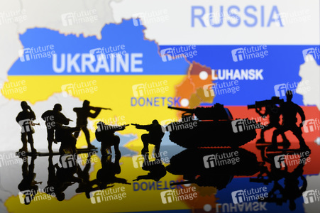 Symbolfoto Russland-Ukraine Krieg