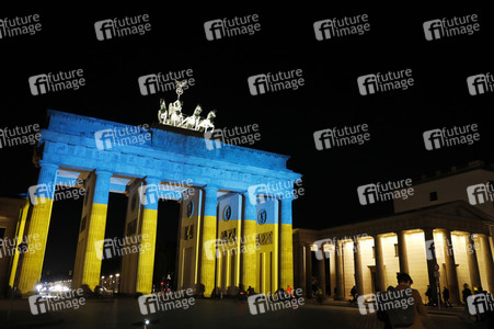 Solidarität mit der Ukraine in Berlin