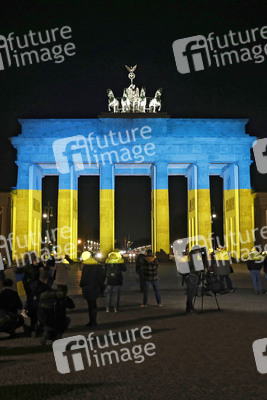 Solidarität mit der Ukraine in Berlin