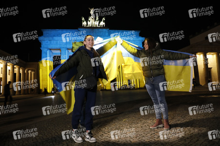 Solidarität mit der Ukraine in Berlin