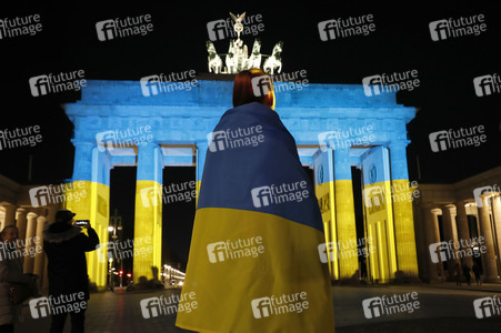 Solidarität mit der Ukraine in Berlin