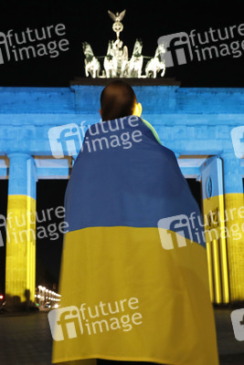 Solidarität mit der Ukraine in Berlin