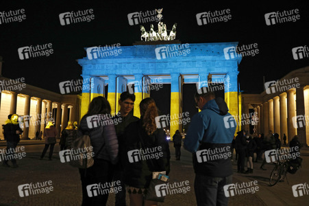 Solidarität mit der Ukraine in Berlin