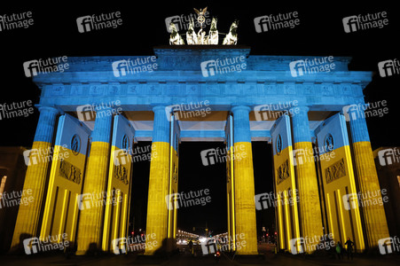 Solidarität mit der Ukraine in Berlin