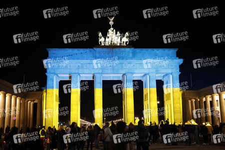 Solidarität mit der Ukraine in Berlin