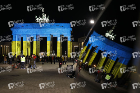Solidarität mit der Ukraine in Berlin