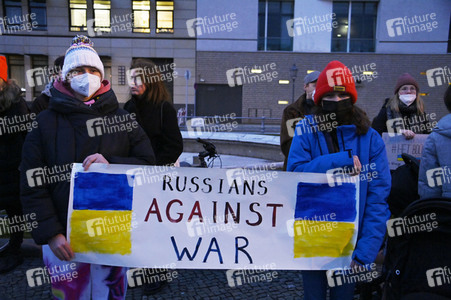 Demonstration gegen den Krieg in der Ukraine in Berlin