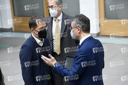 Pressekonferenz zur aktuellen Corona-Lage in Berlin