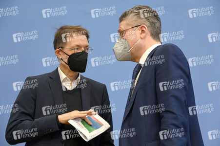 Pressekonferenz zur aktuellen Corona-Lage in Berlin