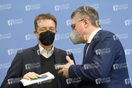 Pressekonferenz zur aktuellen Corona-Lage in Berlin