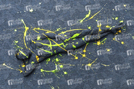 DIVERSE PEOPLE ART Kunstperformance Male