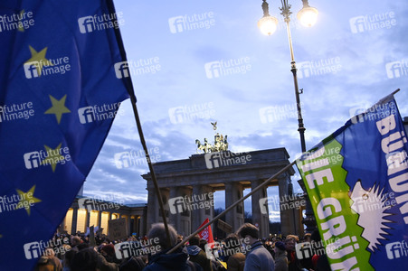 Demonstration gegen den Krieg in der Ukraine in Berlin