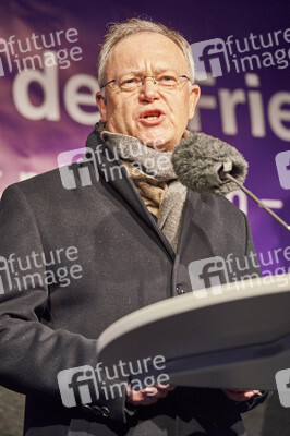 'Lichter für den Frieden' Friedensgebet und Kundgebung für die Ukraine in Hannover