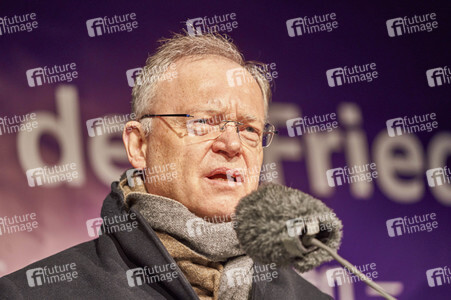 'Lichter für den Frieden' Friedensgebet und Kundgebung für die Ukraine in Hannover